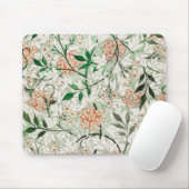 William Morris Jasmine Garden Flower Classic Muismat (Met muis)