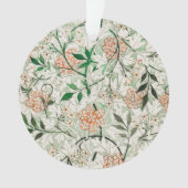 William Morris Jasmine Garden Flower Classic Ornament (voorkant)
