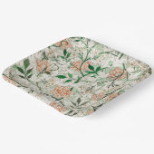William Morris Jasmine Garden Flower Classic Papieren Bordje (Gebogen)