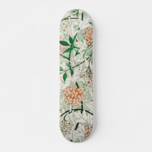 William Morris Jasmine Garden Flower Classic Persoonlijk Skateboard