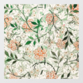 William Morris Jasmine Garden Flower Classic Raamsticker (Vel)
