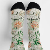 William Morris Jasmine Garden Flower Classic Sokken (Top)