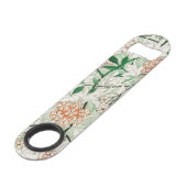 William Morris Jasmine Garden Flower Classic Speed Flessenopener (Voorkant Gekanteld)