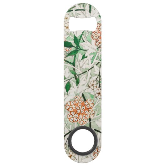 William Morris Jasmine Garden Flower Classic Speed Flessenopener (Voorkant)