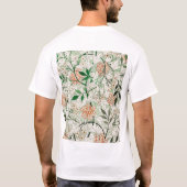 William Morris Jasmine Garden Flower Classic T-shirt (Achterkant)