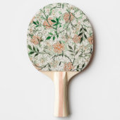 William Morris Jasmine Garden Flower Classic Tafeltennisbatje (Voorkant)