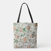 William Morris Jasmine Garden Flower Classic Tote Bag (Achterkant)