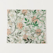 William Morris Jasmine Garden Flower Classic Wandkleed (Voorkant (horizontaal))