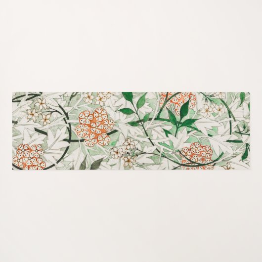 William Morris Jasmine Garden Flower Classic Yogamat (Achterkant (horizontaal))