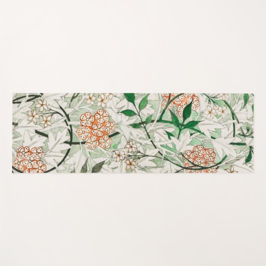 William Morris Jasmine Garden Flower Classic Yogamat (Voorkant (horizontaal))