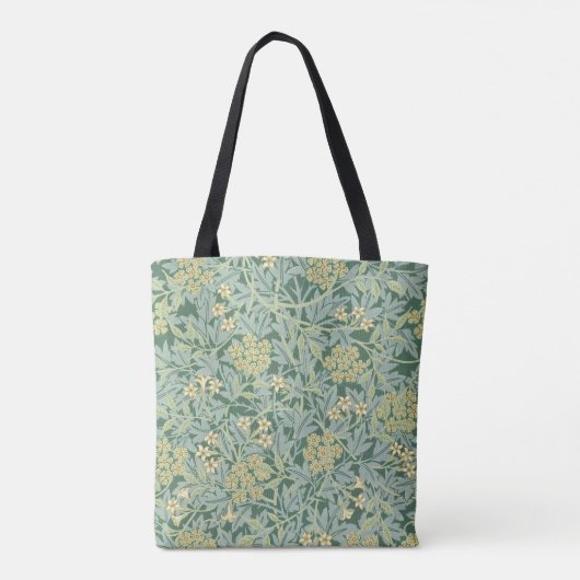 William Morris, Jasmine patroon, Tote Bag (Achterkant)