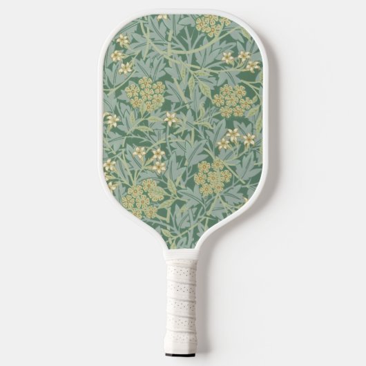 William Morris Jasmine Pattern Pickleball Paddle (Achterkant)