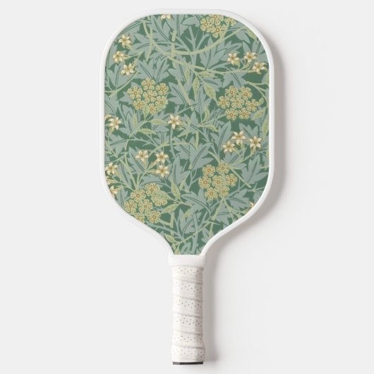 William Morris Jasmine Pattern Pickleball Paddle (Voorkant)
