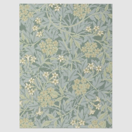 William Morris | Jasmine Pattern Tissuepapier (Voorkant)