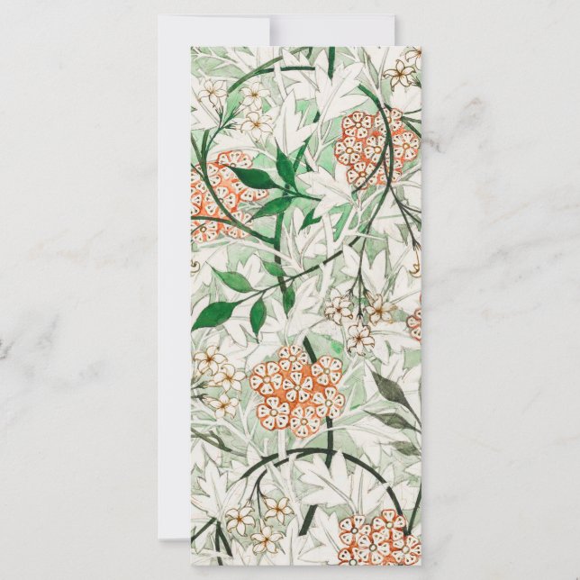 William Morris Jasmine Tuin Bloem Klassieker (Voorkant)