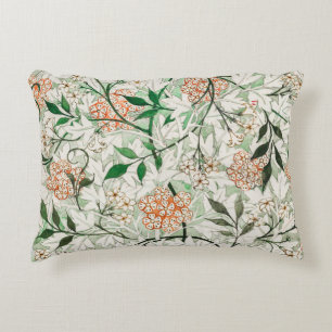 William Morris Jasmine Tuin Bloem Klassieker Accent Kussen