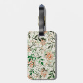William Morris Jasmine Tuin Bloem Klassieker Bagagelabel (Achterkant verticaal)