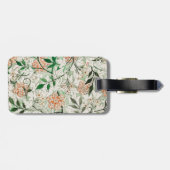 William Morris Jasmine Tuin Bloem Klassieker Bagagelabel (Achterkant horizontaal)