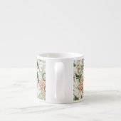 William Morris Jasmine Tuin Bloem Klassieker Espresso Kop (Achterkant)