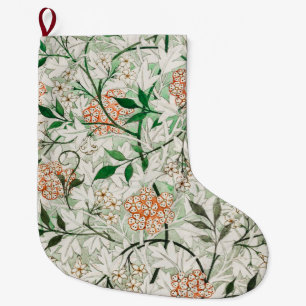 William Morris Jasmine Tuin Bloem Klassieker Grote Kerstsok