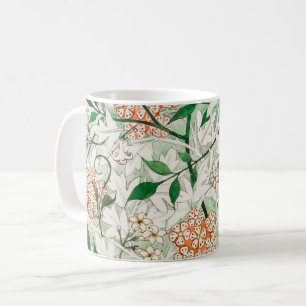 William Morris Jasmine Tuin Bloem Klassieker Koffiemok