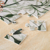 William Morris Jasmine Tuin Bloem Klassieker Legpuzzel (Zijkant)
