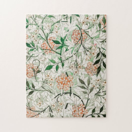 William Morris Jasmine Tuin Bloem Klassieker Legpuzzel (Verticaal)