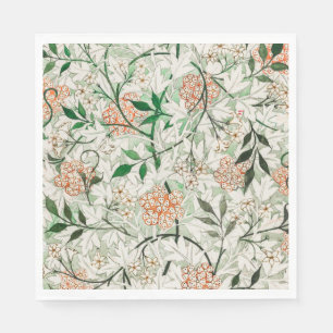 William Morris Jasmine Tuin Bloem Klassieker Servet
