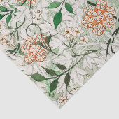 William Morris Jasmine Tuin Bloem Klassieker Tissuepapier (Detail)