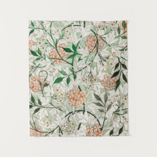 William Morris Jasmine Tuin Bloem Klassieker Wandkleed