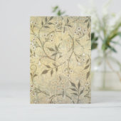 William Morris - Jasmine Wallpaper 1872 Save The Date (Staand voorkant)