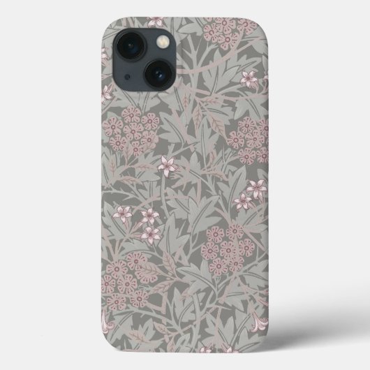 William Morris Jasminebloem Patroon Case-Mate iPhone Case (Achterkant)