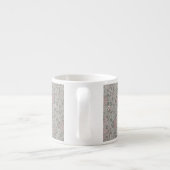 William Morris Jasminebloem Patroon Espresso Kop (Achterkant)