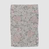 William Morris Jasminebloem Patroon Golfhanddoek (Voorkant)