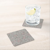 William Morris Jasminebloem Patroon Kartonnen Onderzetters (Insitu)