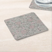 William Morris Jasminebloem Patroon Kartonnen Onderzetters (Schuin)
