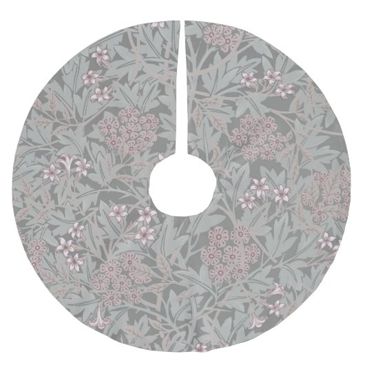William Morris Jasminebloem Patroon Kerstboom Rok (Voorkant)