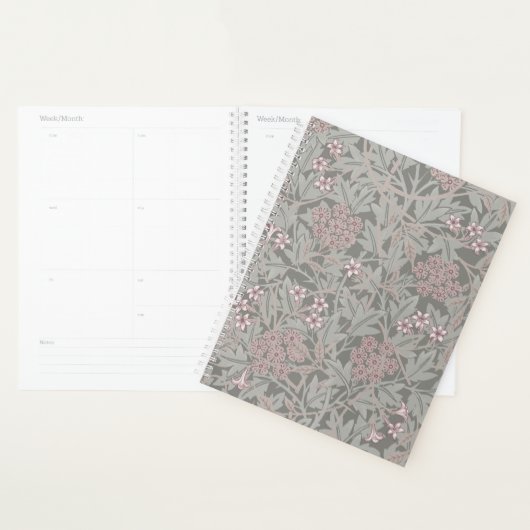 William Morris Jasminebloem Patroon Planner (Display)