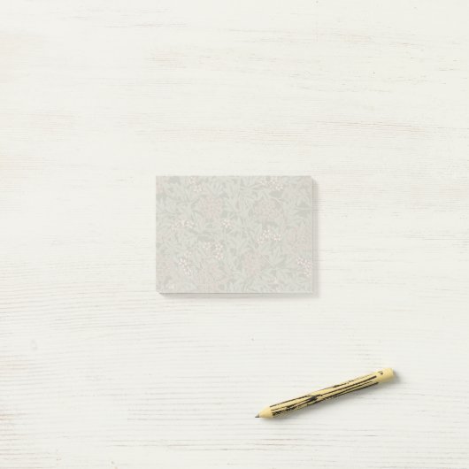 William Morris Jasminebloem Patroon Post-it® Notes (Op bureau)