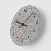 William Morris Jasminebloem Patroon Ronde Klok (Hoek)