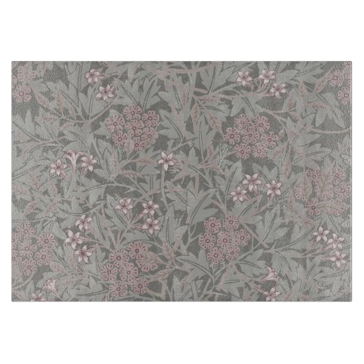 William Morris Jasminebloem Patroon Snijplank (Voorkant)