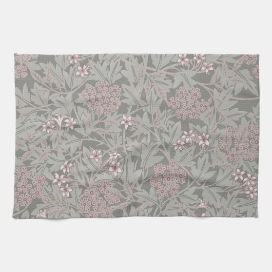 William Morris Jasminebloem Patroon Theedoek (Horizontaal)