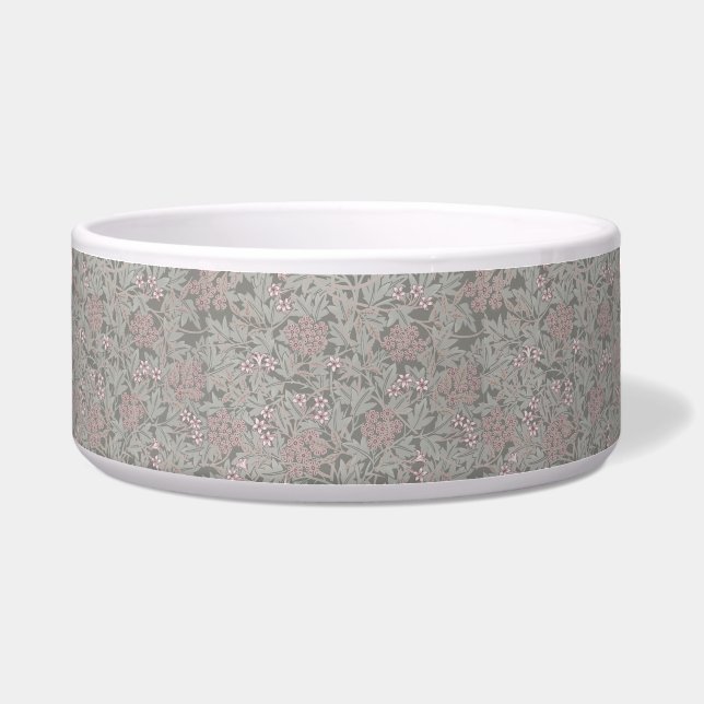 William Morris Jasminebloem Patroon Voerbakje (Voorkant)