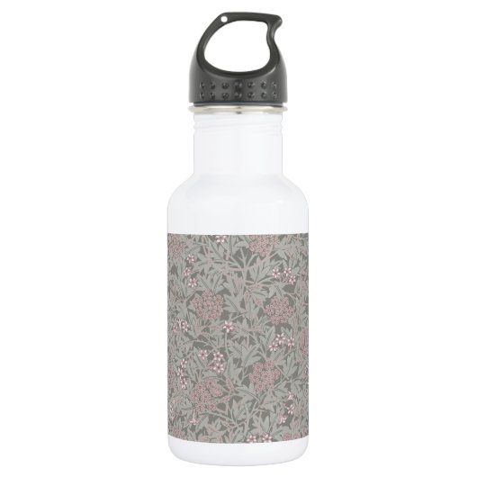 William Morris Jasminebloem Patroon Waterfles (Voorkant)