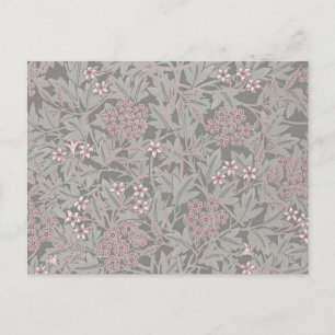 William Morris Jasminebloempatroon Briefkaart