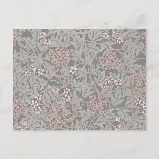 William Morris Jasminebloempatroon Briefkaart (Voorkant)