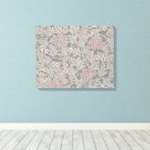 William Morris Jasminebloempatroon Canvas Afdruk (Insitu (Houten vloer))