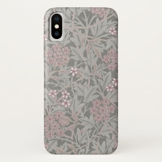 William Morris Jasminebloempatroon Case-Mate iPhone Case (Achterkant)