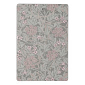 William Morris Jasminebloempatroon Mini Klembord (Achterkant)