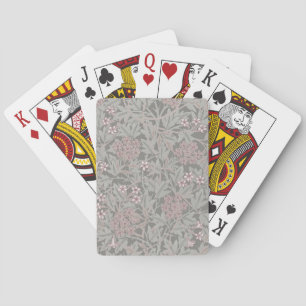 William Morris Jasminebloempatroon Pokerkaarten